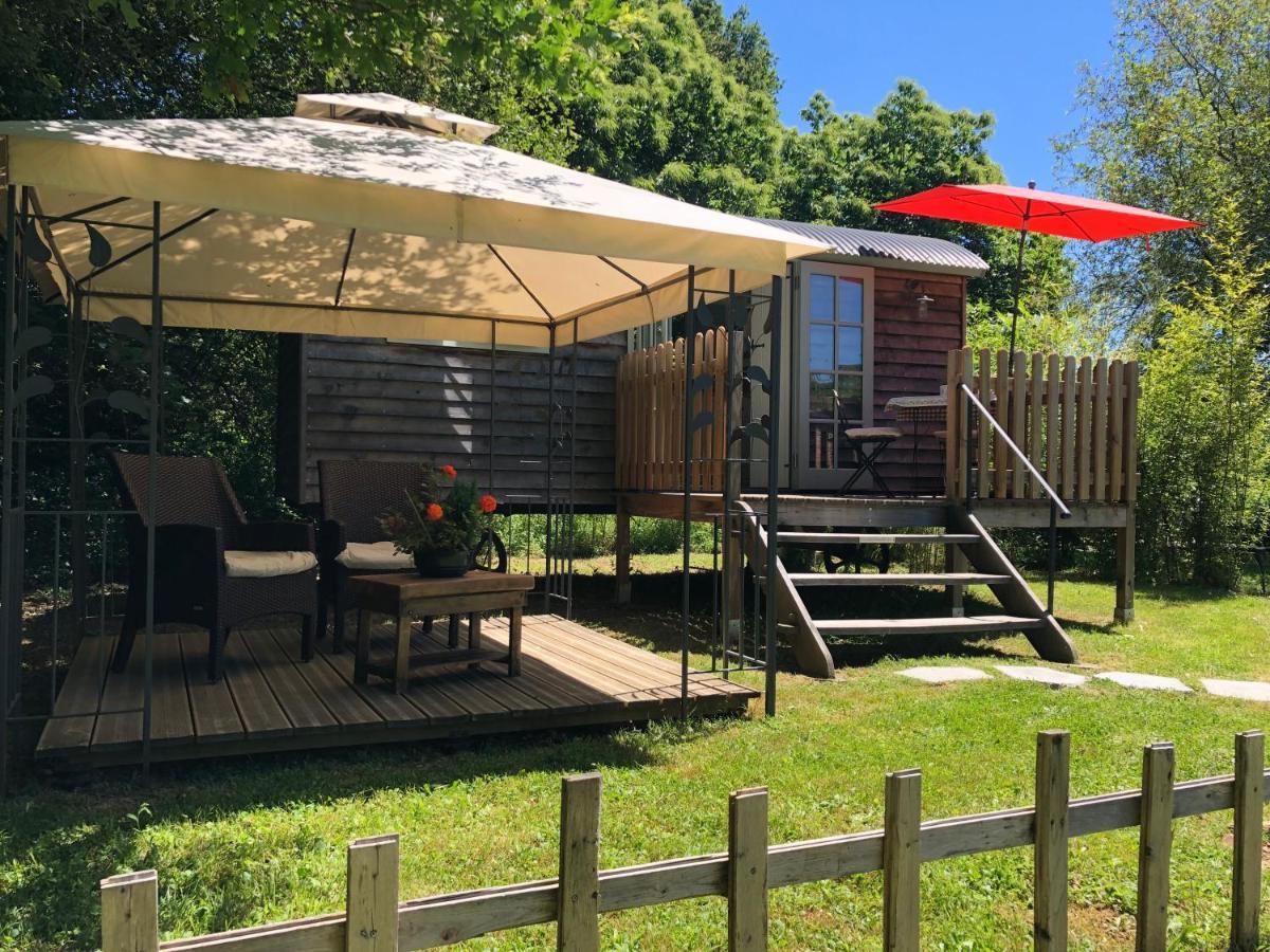 Villa The Dordogne Huts With Private Pool And Jacuzzi Payzac  Exterior foto